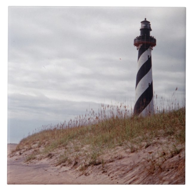 Cape Hatteras Lighthouse Kakelplatta (Framsidan)