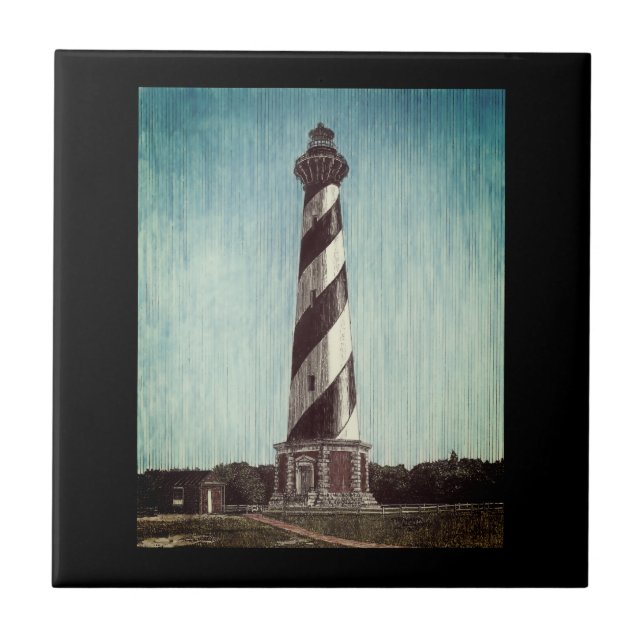Cape Hatteras Lighthouse Kakelplatta (Framsidan)