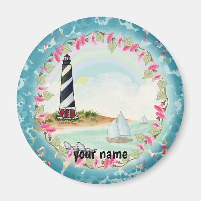 Cape Hatteras Lighthouse Magnet (Framsidan)