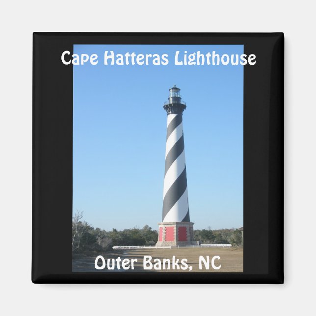 Cape Hatteras Lighthouse Magnet #1 (Framsidan)