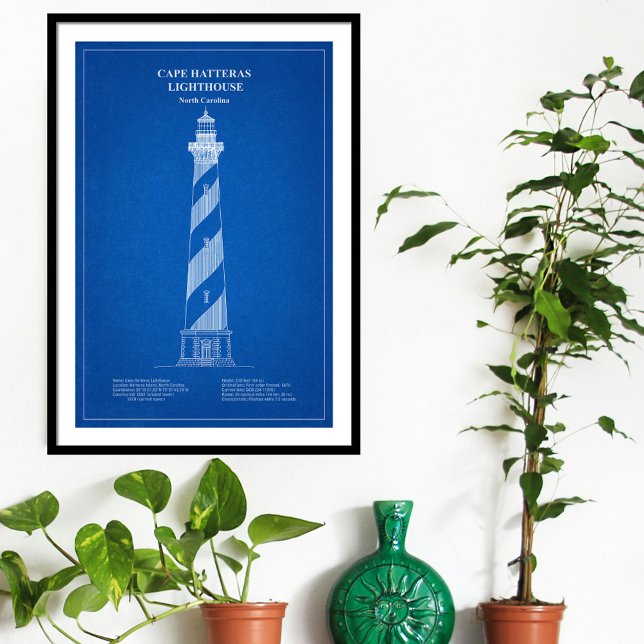 Cape Hatteras Lighthouse - North Carolina - AD Poster (Skapare uppladdad)