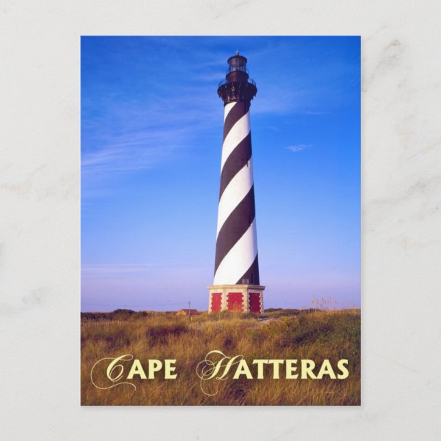 Cape Hatteras Lighthouse, North Carolina Vykort (Framsida)