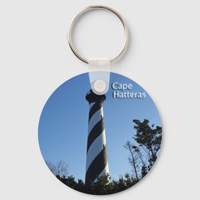 Cape Hatteras Lighthouse Nyckelring (Framsida)