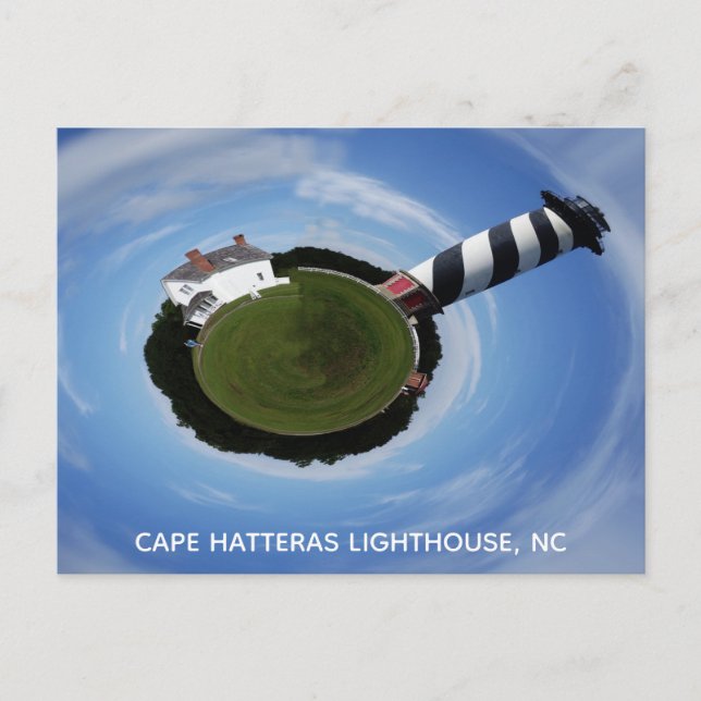 Cape Hatteras Lighthouse OBX North Carolina Vykort (Framsida)