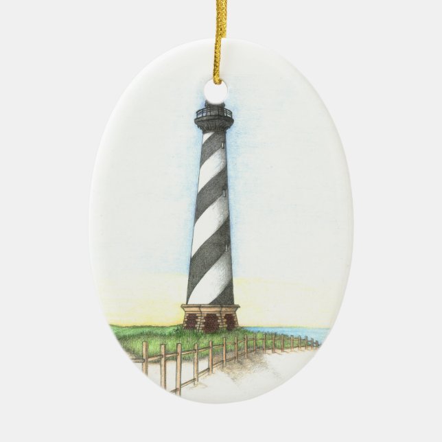Cape Hatteras Lighthouse Ornament (Framsidan)