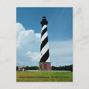 Cape Hatteras Lighthouse Outer Banker NC Vykort