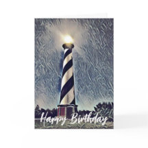 Cape Hatteras Lighthouse Outer Banker OBX Birthday
