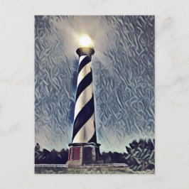 Cape Hatteras Lighthouse Outer Banker OBX NC Vykort