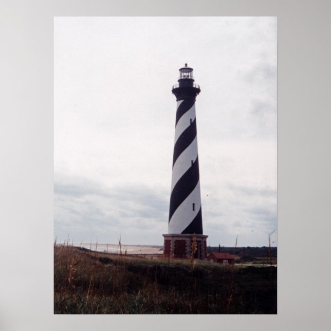 Cape Hatteras Lighthouse Poster (Framsidan)