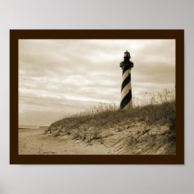 Cape Hatteras Lighthouse Poster (Framsidan)
