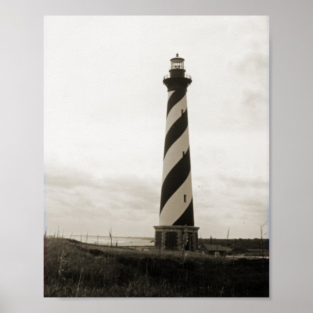 Cape Hatteras Lighthouse Poster (Framsidan)