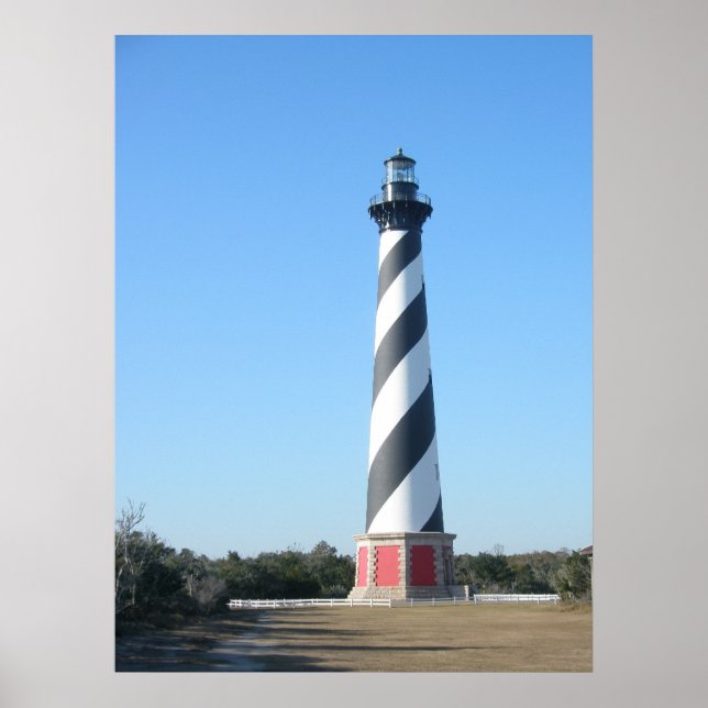 Cape Hatteras Lighthouse Poster (Framsidan)