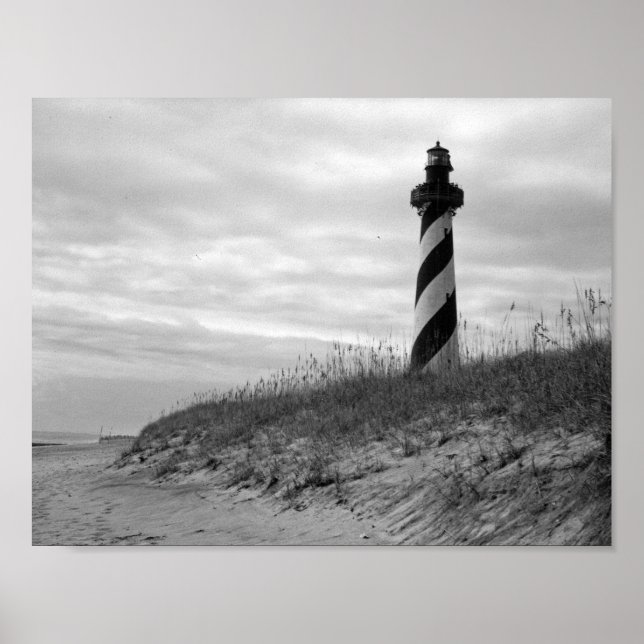Cape Hatteras Lighthouse Poster (Framsidan)