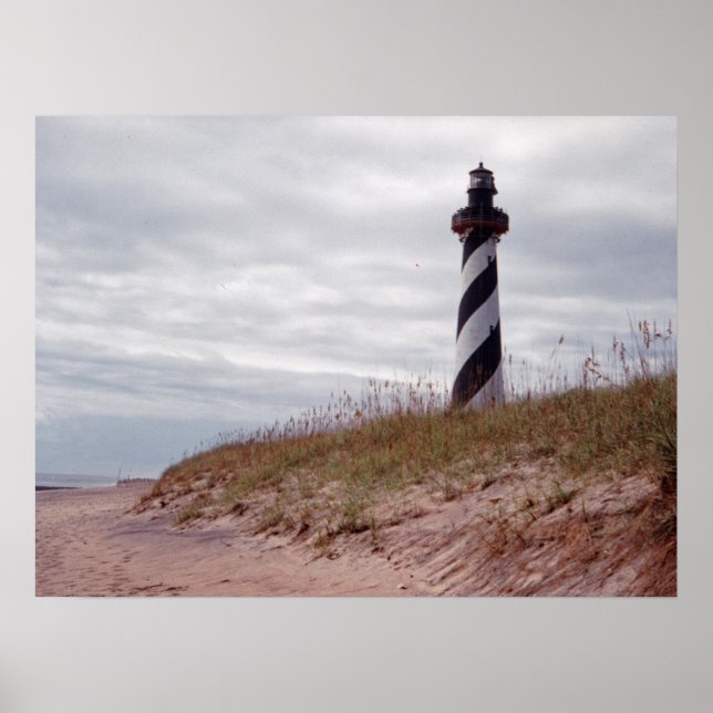 Cape Hatteras Lighthouse Poster (Framsidan)
