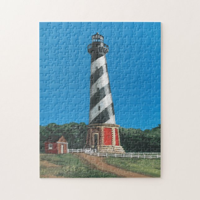 Cape Hatteras Lighthouse Puzzle Pussel (Vertikal)