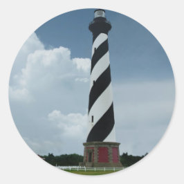 Cape Hatteras Lighthouse Runt Klistermärke
