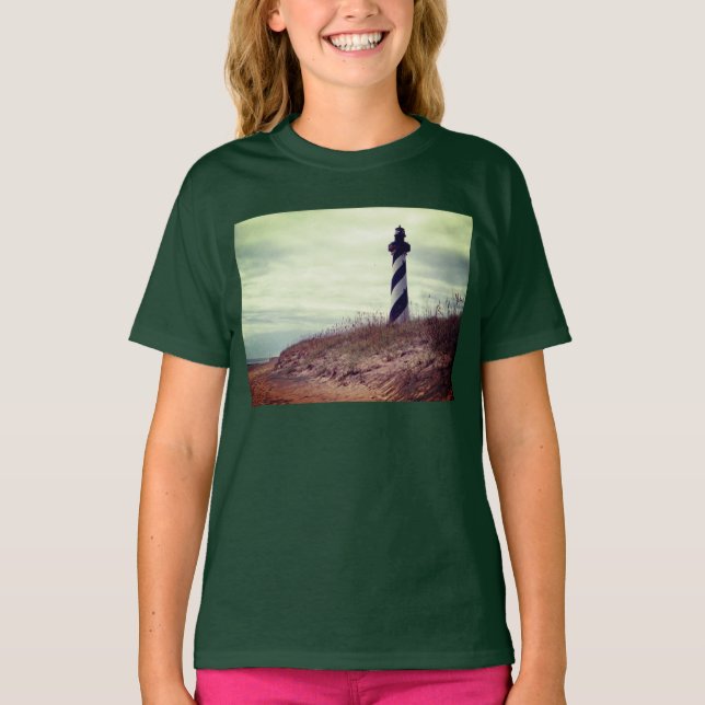 Cape Hatteras Lighthouse T Shirt (Framsida)