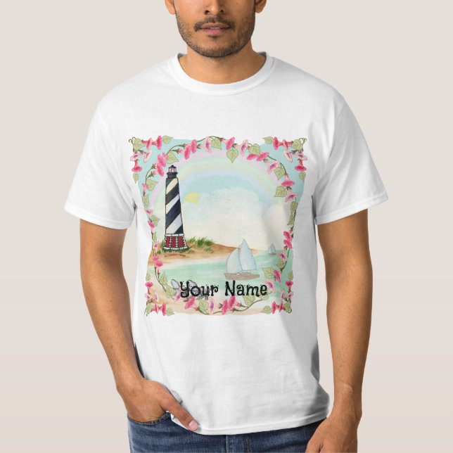 Cape Hatteras Lighthouse t-shirt (Framsida)