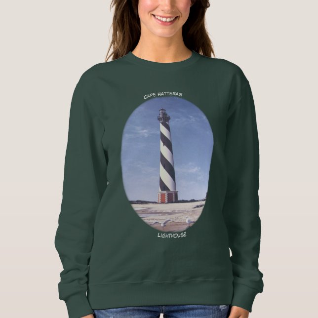 CAPE HATTERAS LIGHTHOUSE T-Shirt (Framsida)
