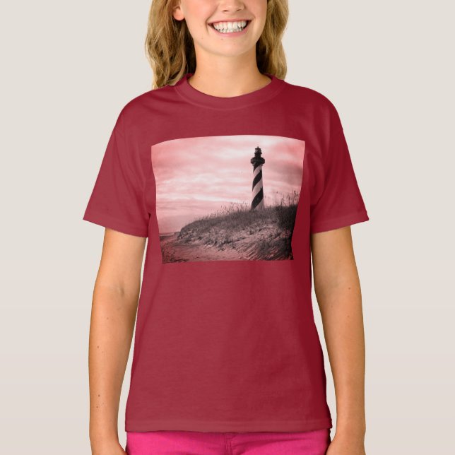 Cape Hatteras Lighthouse T Shirt (Framsida)