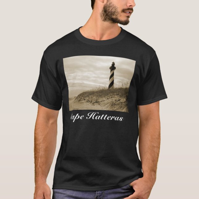 Cape Hatteras Lighthouse T-shirt (Framsida)
