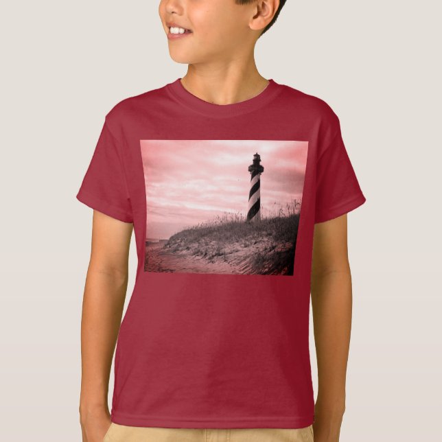 Cape Hatteras Lighthouse T Shirt (Framsida)