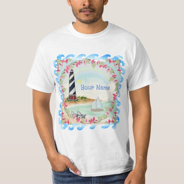 Cape Hatteras Lighthouse t-shirt (Framsida)