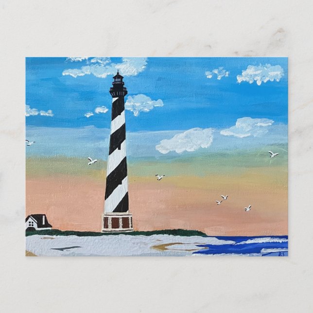 Cape Hatteras Lighthouse Vykort (Framsida)