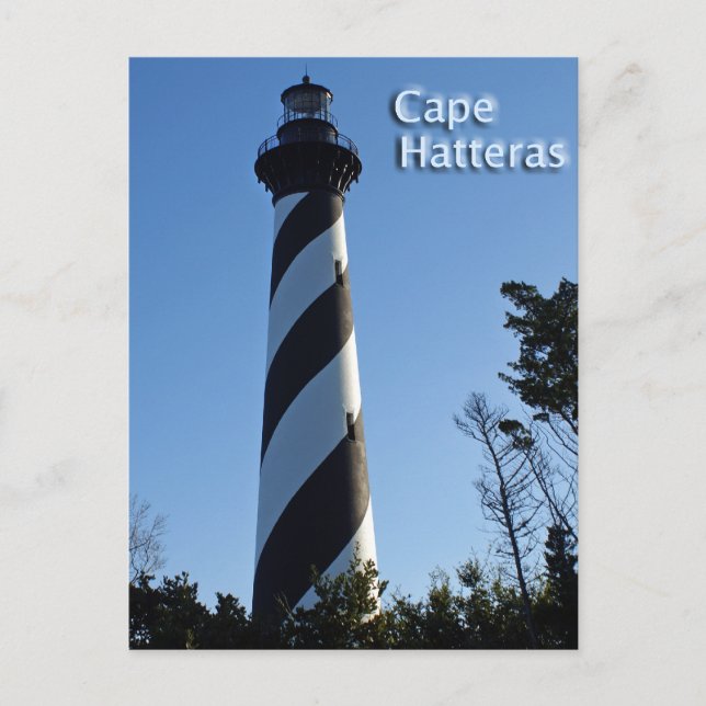 Cape Hatteras Lighthouse Vykort (Framsida)