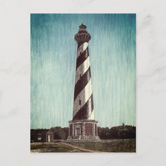 Cape Hatteras Lighthouse Vykort (Framsida)