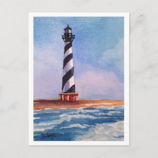 Cape Hatteras Lighthouse-vykort Vykort