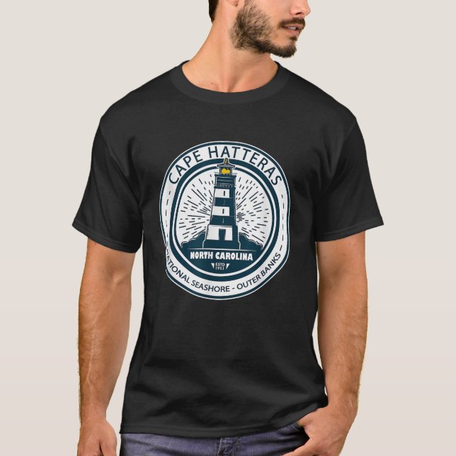 Cape Hatteras National Seashore Outer Banker NC OB T Shirt (Framsida)