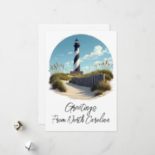 Cape Hatteras North Carolina Julkort