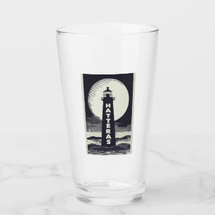 Cape Hatteras North Carolina Lighthouse Måne Glaskopp