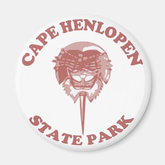 Cape Henlopen. Magnet (Framsidan)