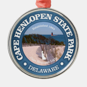 Cape Henlopen SP Julgransprydnad Metall