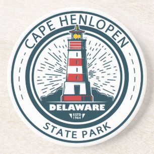 Cape Henlopen State Park Delaware Badge Underlägg