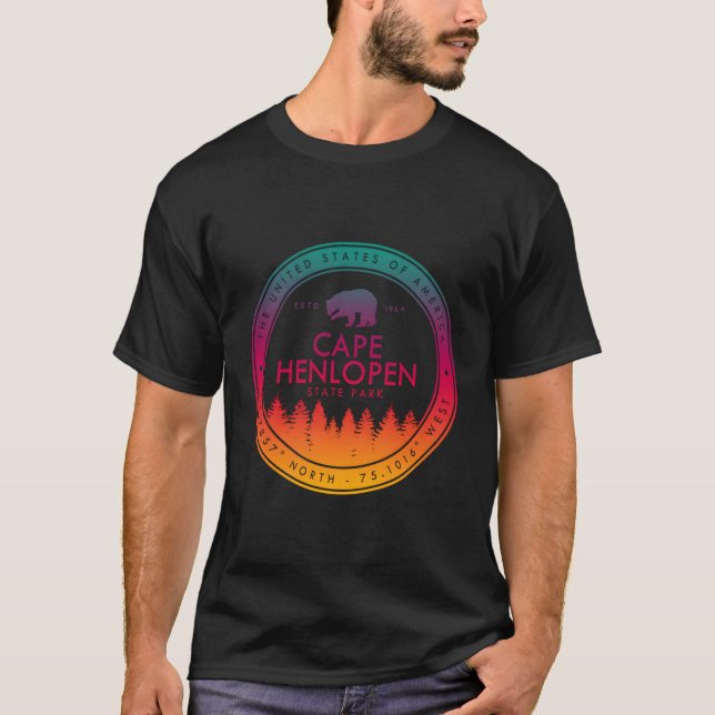 Cape Henlopen State Park Delaware Gifts De T Shirt (Framsida)