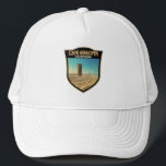 Cape Henlopen State Park Delaware Watercolor Keps<br><div class="desc">Kapstaden Henlopen State Park-verk i en vattenfärgsdesign i stil. William Penn gjorde Kap Henlopens stränder till ett av de första offentliga landområdena i USA.</div>