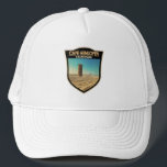 Cape Henlopen State Park Delaware Watercolor Keps<br><div class="desc">Kapstaden Henlopen State Park-verk i en vattenfärgsdesign i stil. William Penn gjorde Kap Henlopens stränder till ett av de första offentliga landområdena i USA.</div>