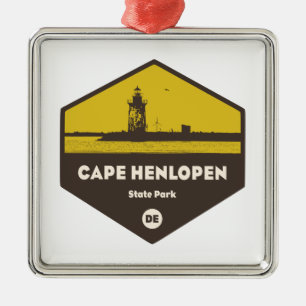 Cape Henlopen State Park Julgransprydnad Metall
