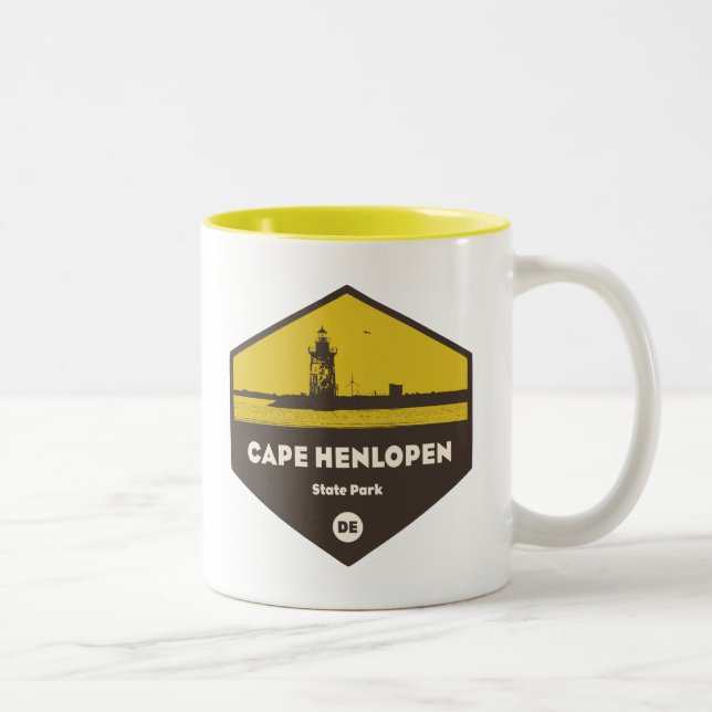 Cape Henlopen State Park Två-Tonad Mugg (Höger)