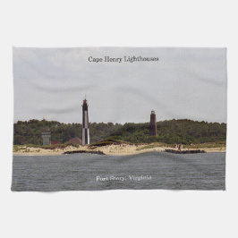 Cape Henry fyrar kökshandduk
