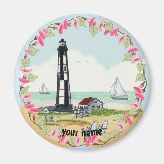 Cape Henry Lighthouse magnet (Framsidan)