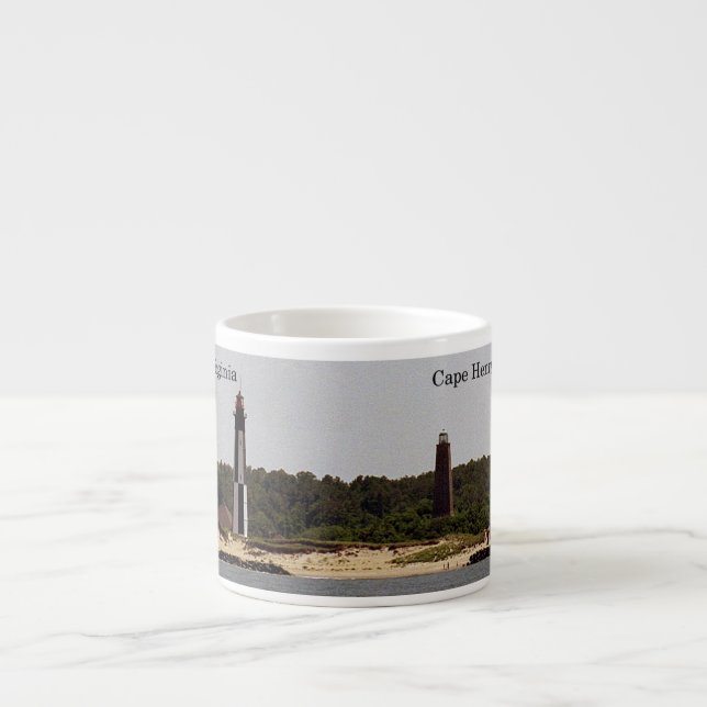Cape Henry Lighthouses espresso mugg Espressomugg (Framsidan)