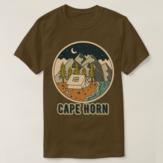 Cape Horn TShirt T Shirt (Design framsida)