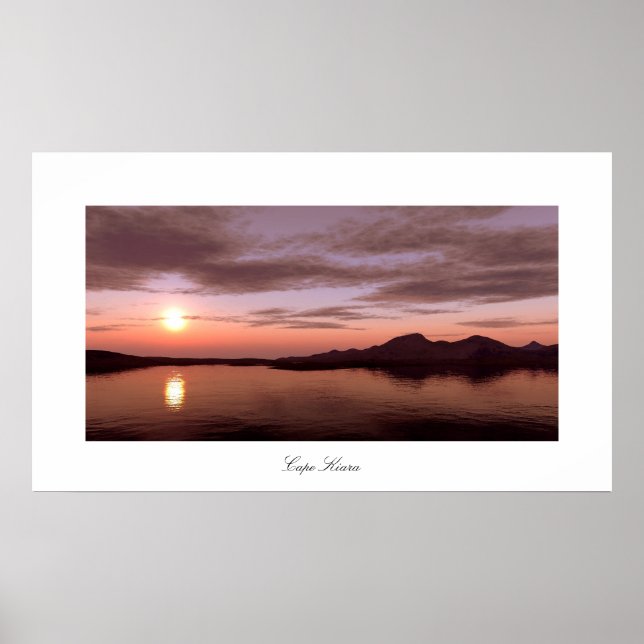 Cape Kiara Poster (Framsidan)