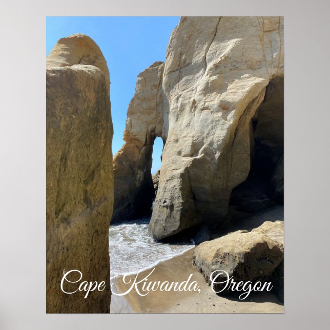 Cape Kiwanda Oregon Poster (Framsidan)