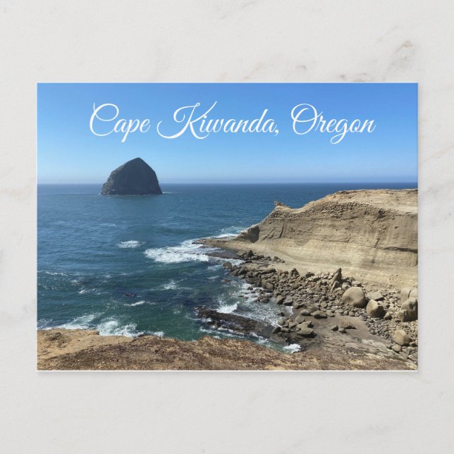 Cape Kiwanda Oregon Vykort (Framsida)
