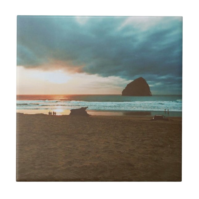 Cape Kiwanda - Pacific City - OR Kakelplatta (Framsidan)